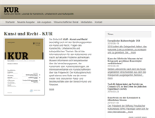 Tablet Screenshot of kur-journal.de